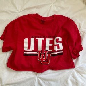 UNIVERSITY OF UTAH CROP TOP